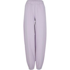 Build Your Brand Womens/Ladies Fluffy Sweatpants / Lilac